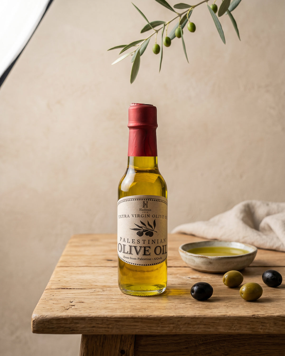 Palestinian Extra Virgin Olive Oil — Small Travel/Tasting Size