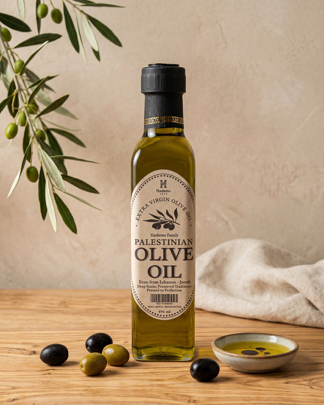 Palestinian Extra Virgin Olive Oil — Large From the hills of Al-Quds